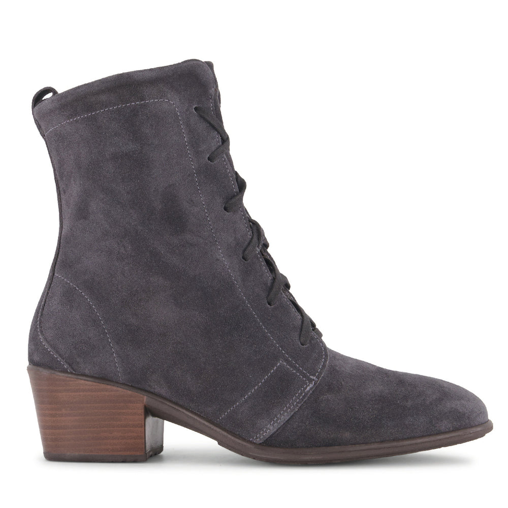 CHARCOAL SOFT SUEDE