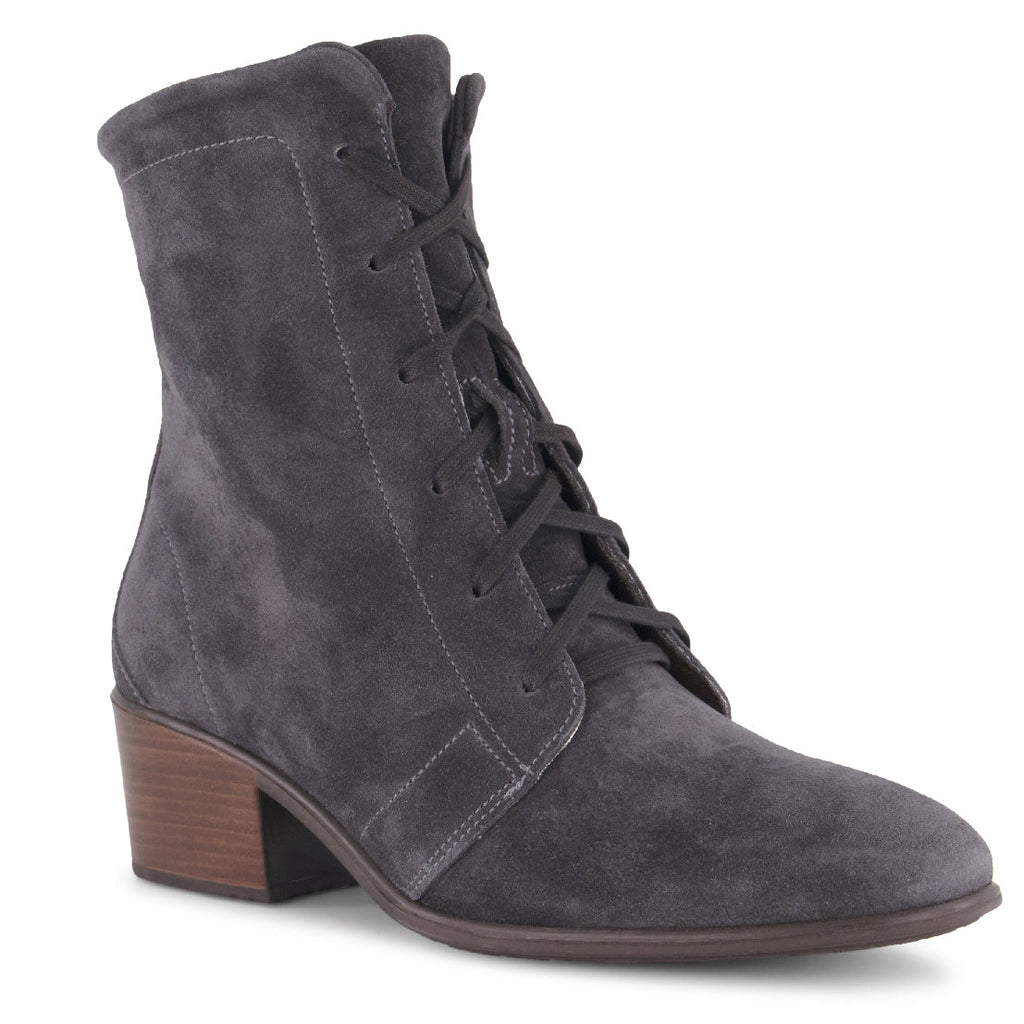 Naot Majesty Womens Shoes CHARCOAL SOFT SUEDE