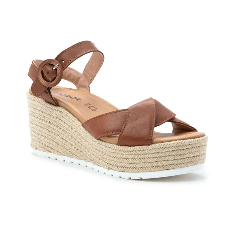 Naot Marbella Sandal Womens Shoes BROWN PEANUT LEATHER