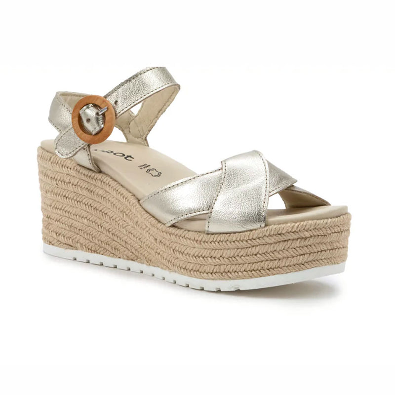 Naot Marbella Sandal Womens Shoes Radiant Gold Leather