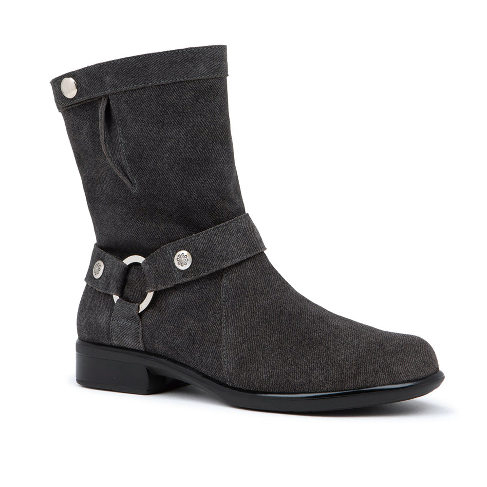 Naot Marin Leather Suede Ankle Boot Fall Womens Shoes