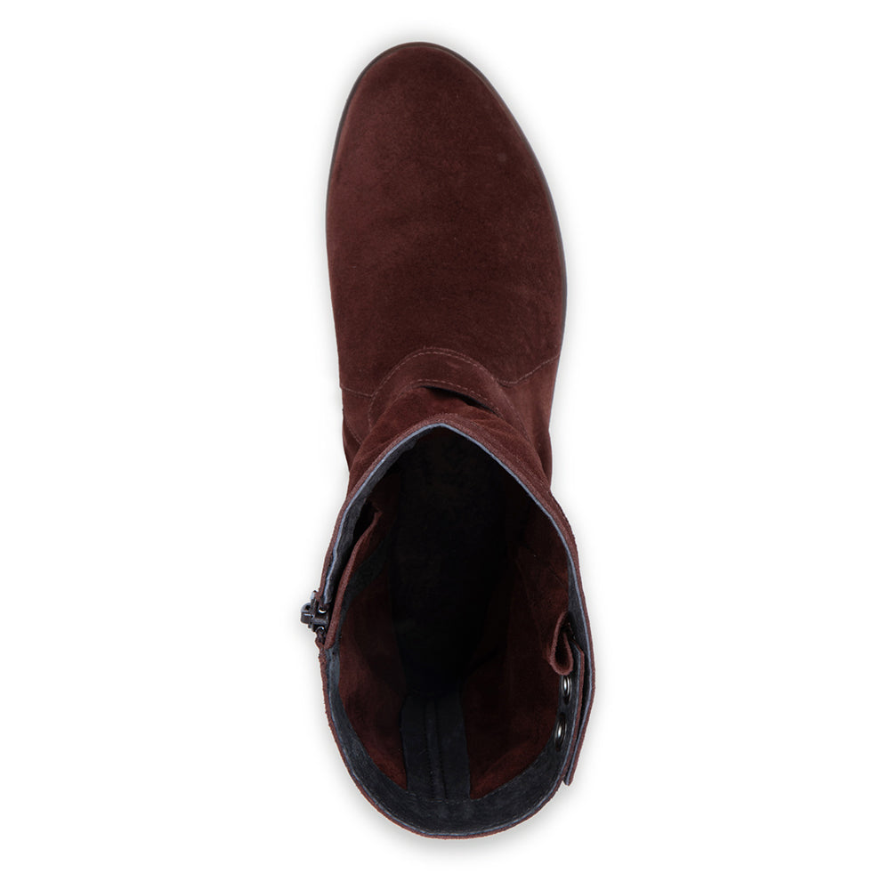 Naot Marin Leather Suede Ankle Boot Fall Womens Shoes