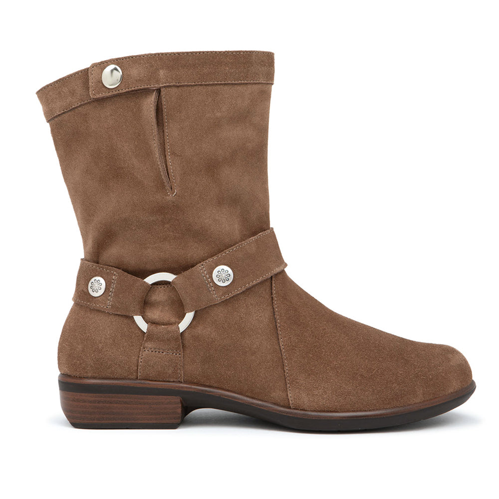 Naot Marin Leather Suede Ankle Boot Fall Womens Shoes