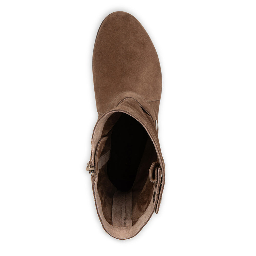 Naot Marin Leather Suede Ankle Boot Fall Womens Shoes