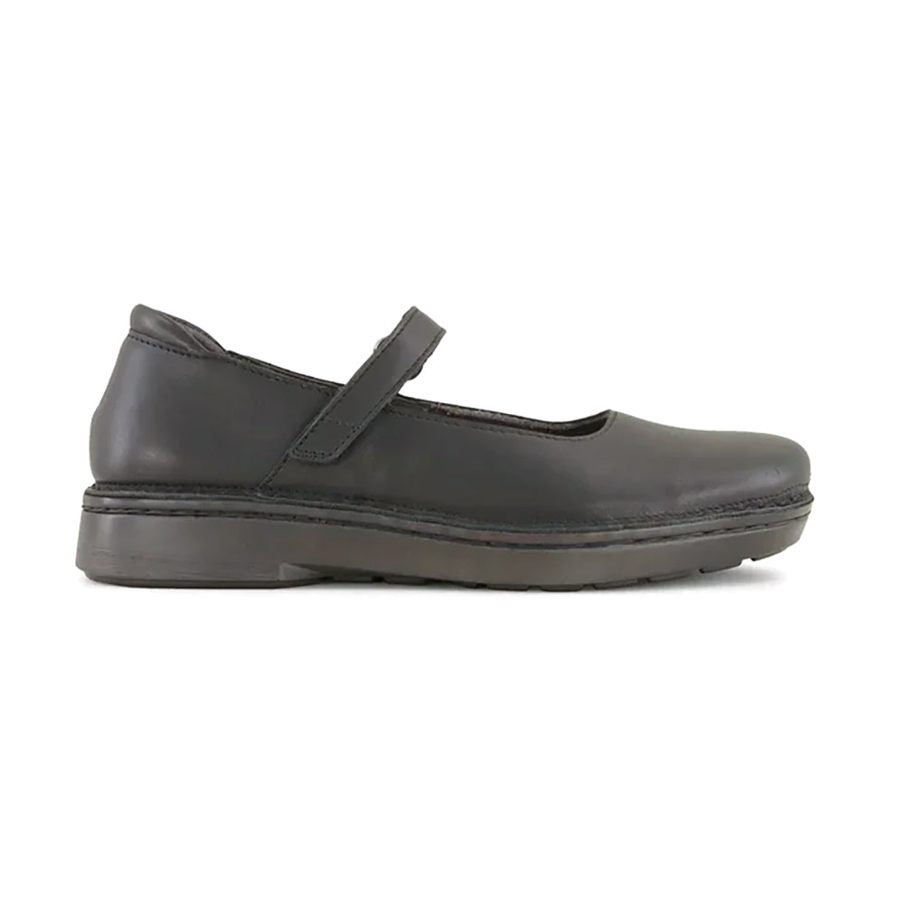 Naot Martinos Womens Shoes Jet Black Leather