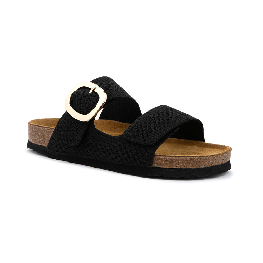 Naot Miami Womens Shoes BLACK KNIT FABRIC