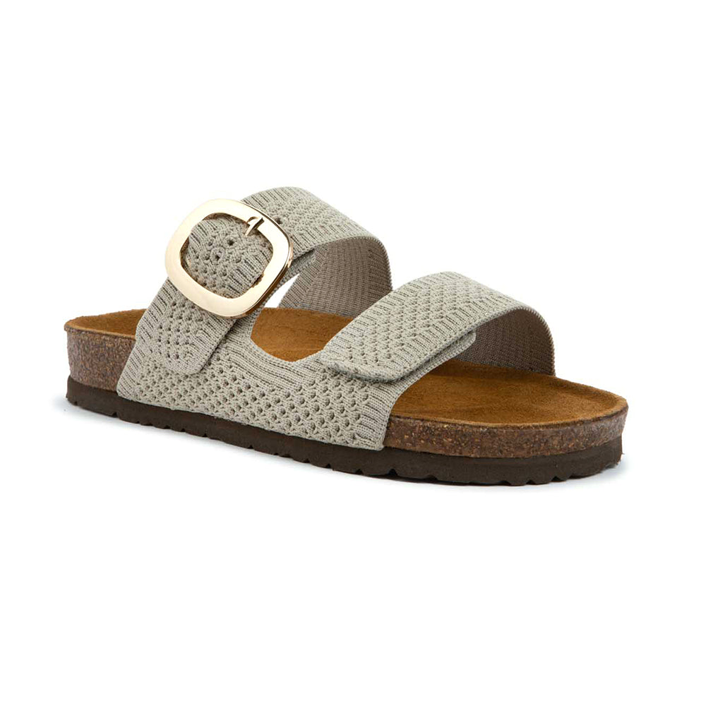 Naot Miami Womens Shoes BEIGE KNIT FABRIC