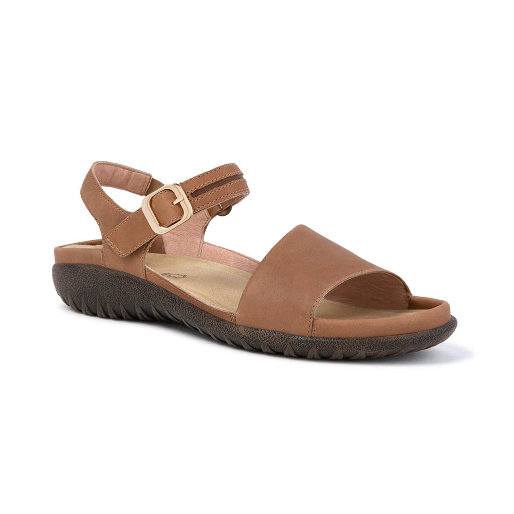 Naot Nagoya Womens Shoes LATT BRN SDLE LTHR