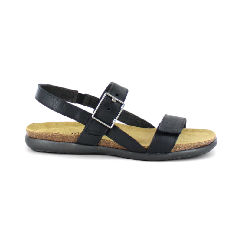 Naot Norah Sandal (7408) Womens Shoes Soft Black Leather