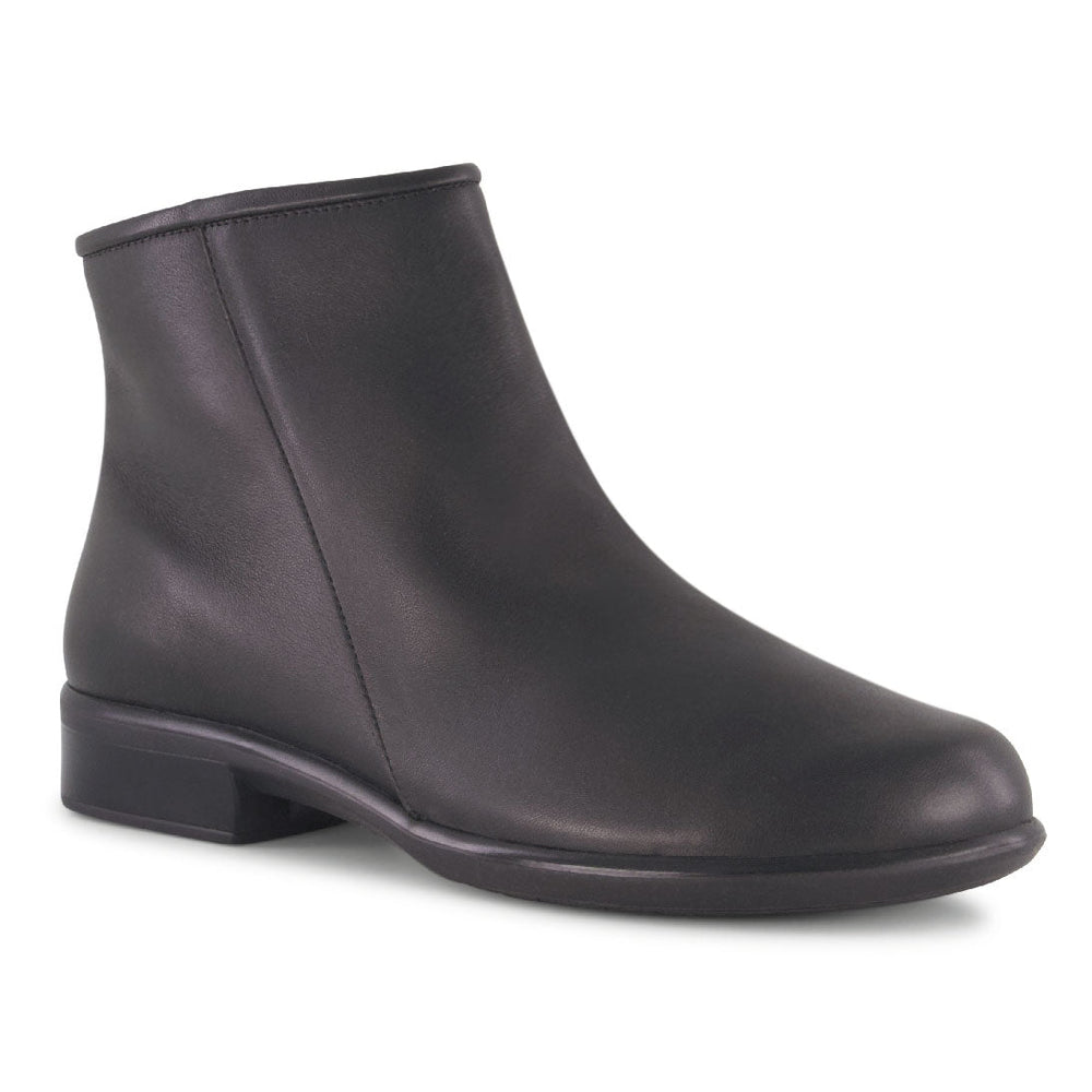 Water Resistant Black Leather
