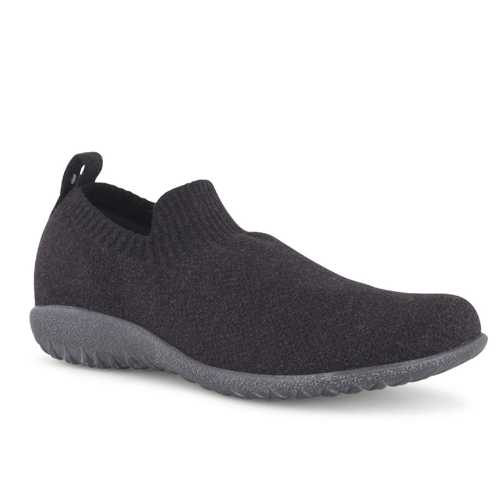 BLACK/GRAY KNIT
