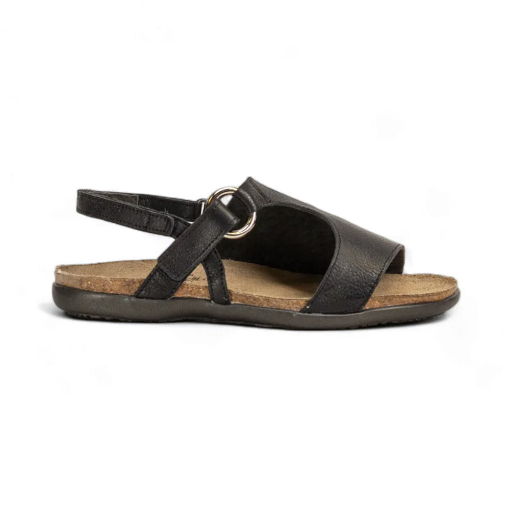 Naot Olivia Sandal Womens Shoes Soft Black Leather