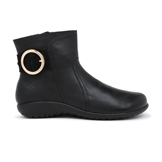 Naot Oamaru Womens Shoes BLK WR LTHR BLK NBK