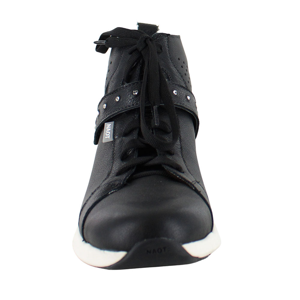 Naot Oxygen Womens Shoes Soft Black Leather