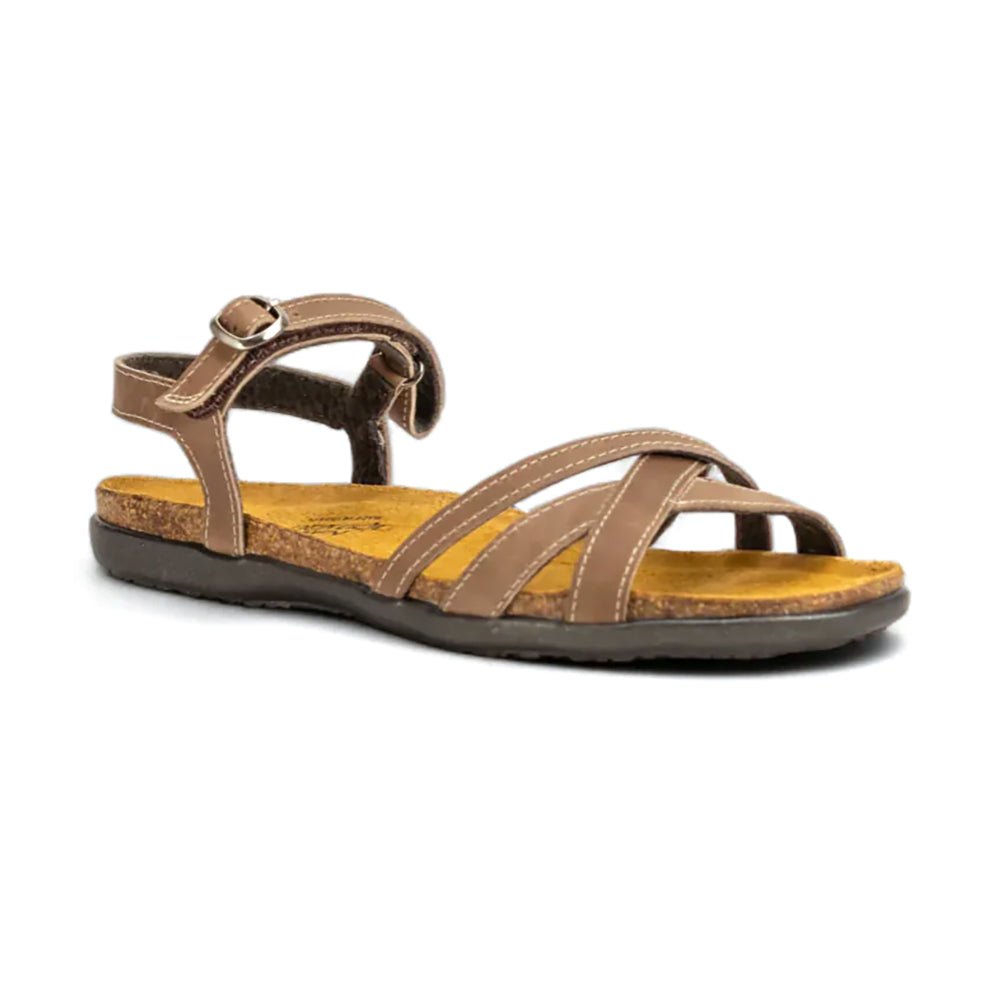 Naot Patricia Elegant Flats (7411) Womens Shoes Oily Bark Nubuck