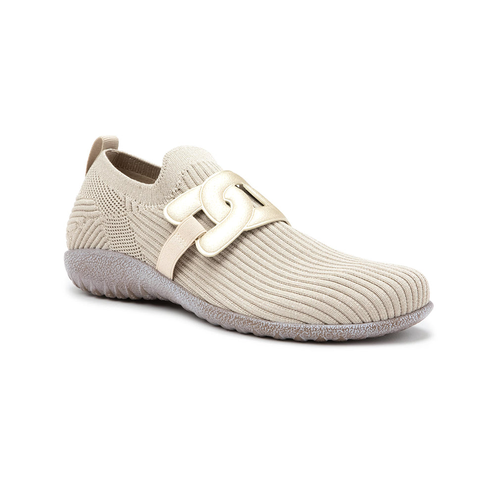Naot Picton Womens Shoes ALMOND SPARKLE KNIT