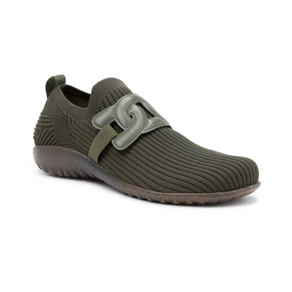 Naot Picton Womens Shoes BLK W/ SILVER KNIT