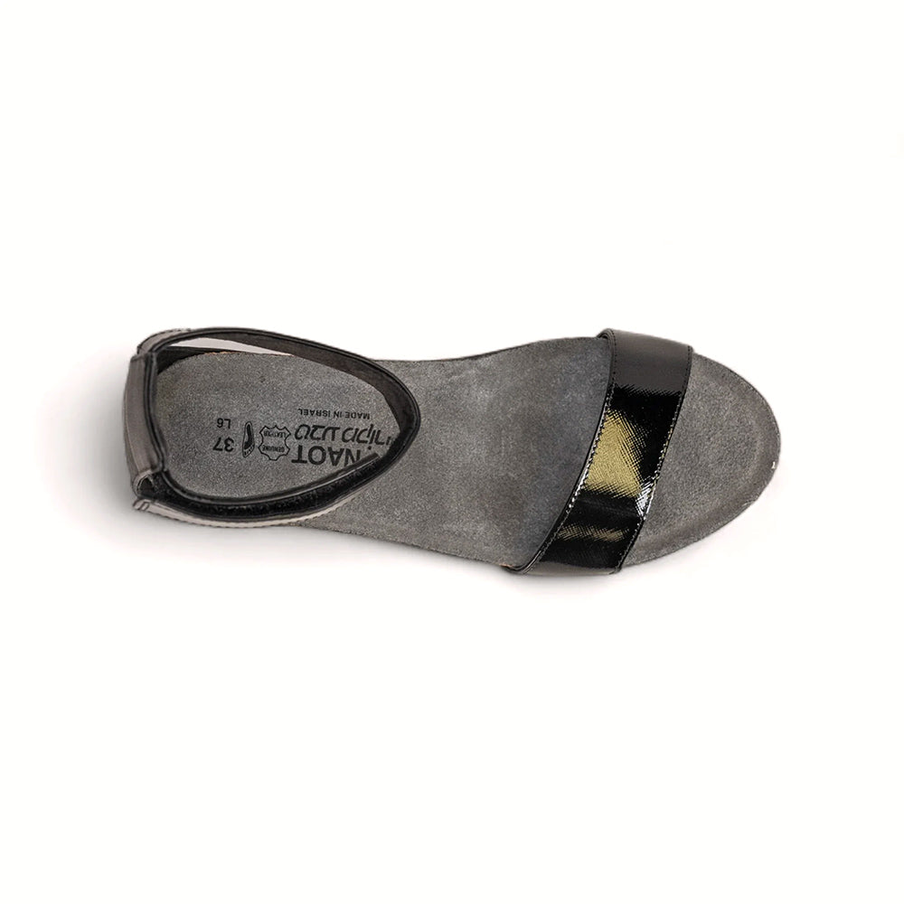 Naot Pixie Sandal (5016) - Black Luster Womens Shoes