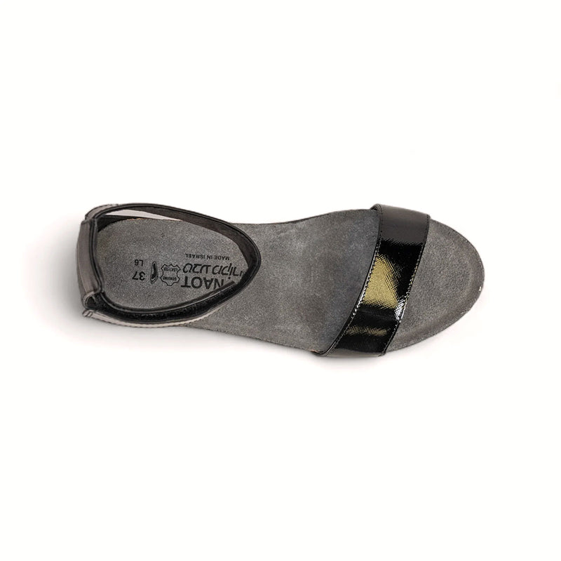 Naot Pixie Sandal (5016) - Black Luster Womens Shoes