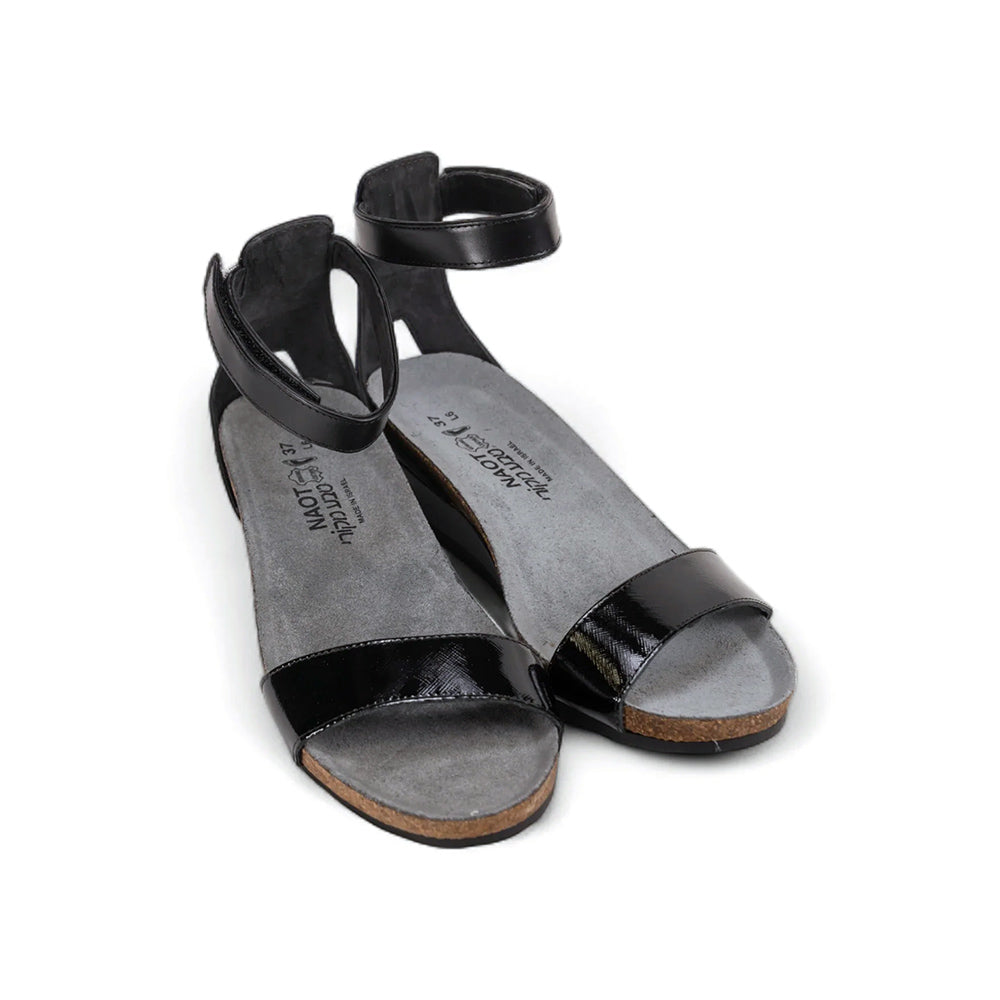 Naot Pixie Sandal (5016) - Black Luster Womens Shoes