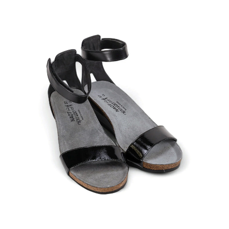 Naot Pixie Sandal (5016) - Black Luster Womens Shoes