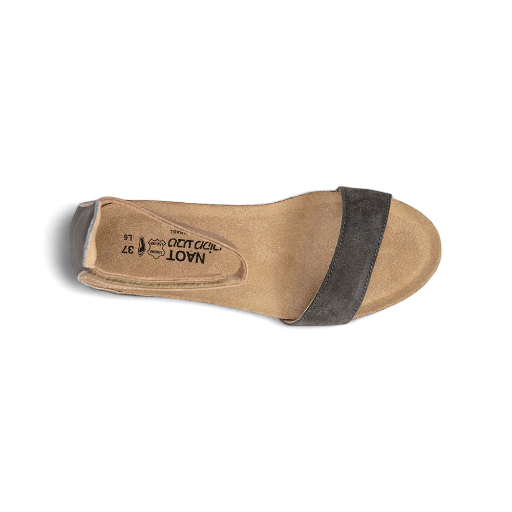 Naot Pixie Sandal (5016) - Oily Black / Slate / Khaki Beige Womens Shoes