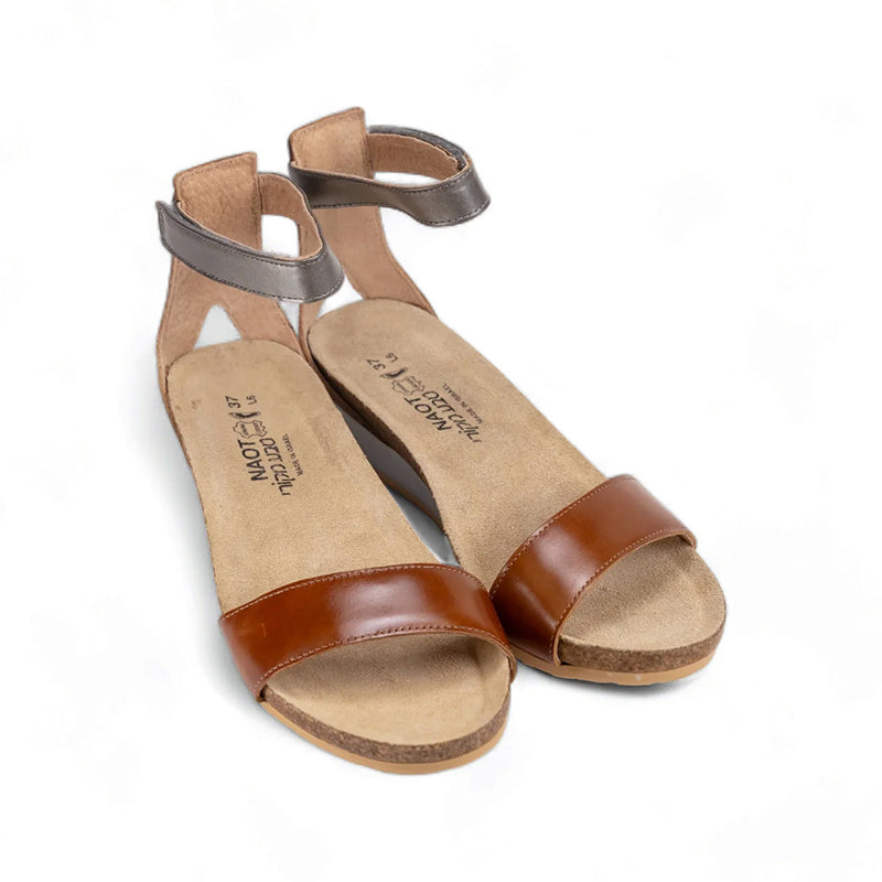 Naot Pixie Sandal (5016) - Maple Brown Womens Shoes