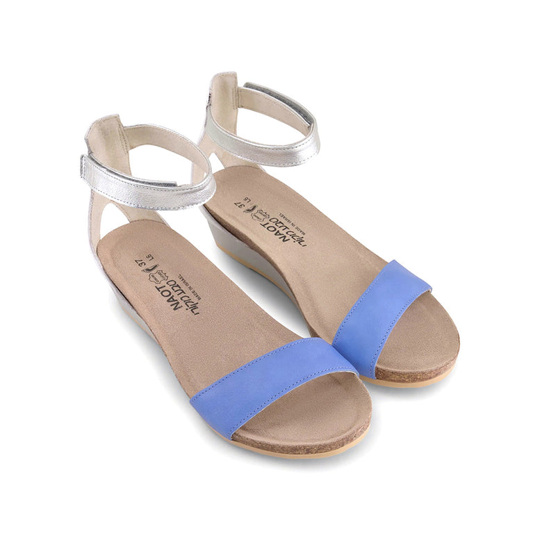 Naot Pixie Sandal (5016) - Saphire Blue Leather Womens Shoes