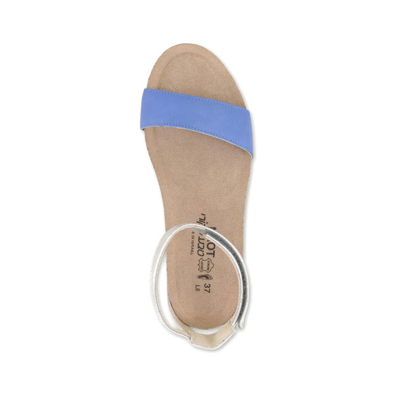 Naot Pixie Sandal (5016) - Saphire Blue Leather Womens Shoes
