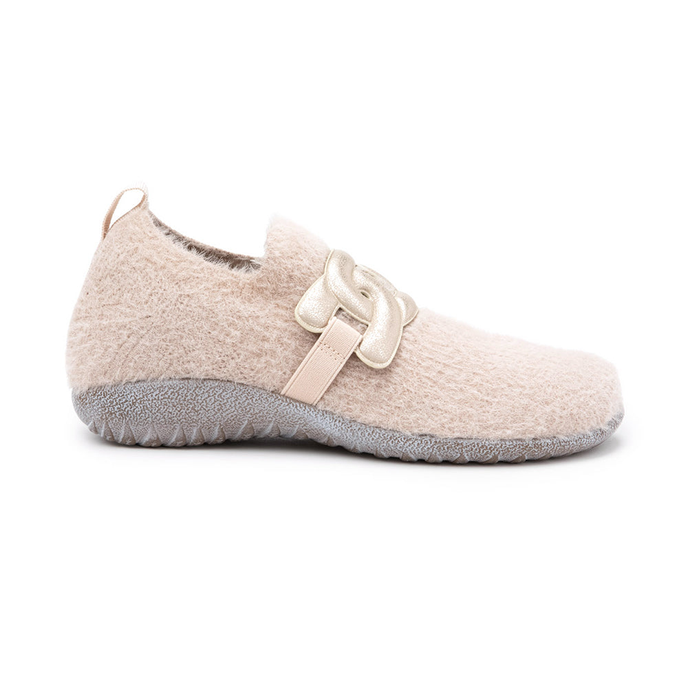 Naot Punga MAUVE TAUPE FUZZY KNIT