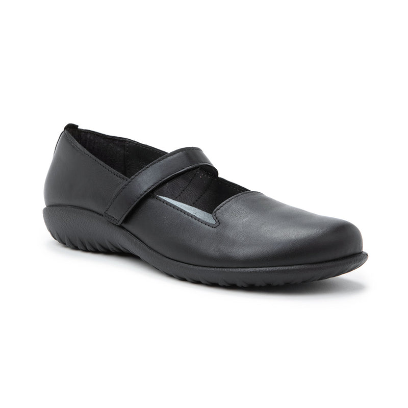 Naot Purini Jet Black Leather