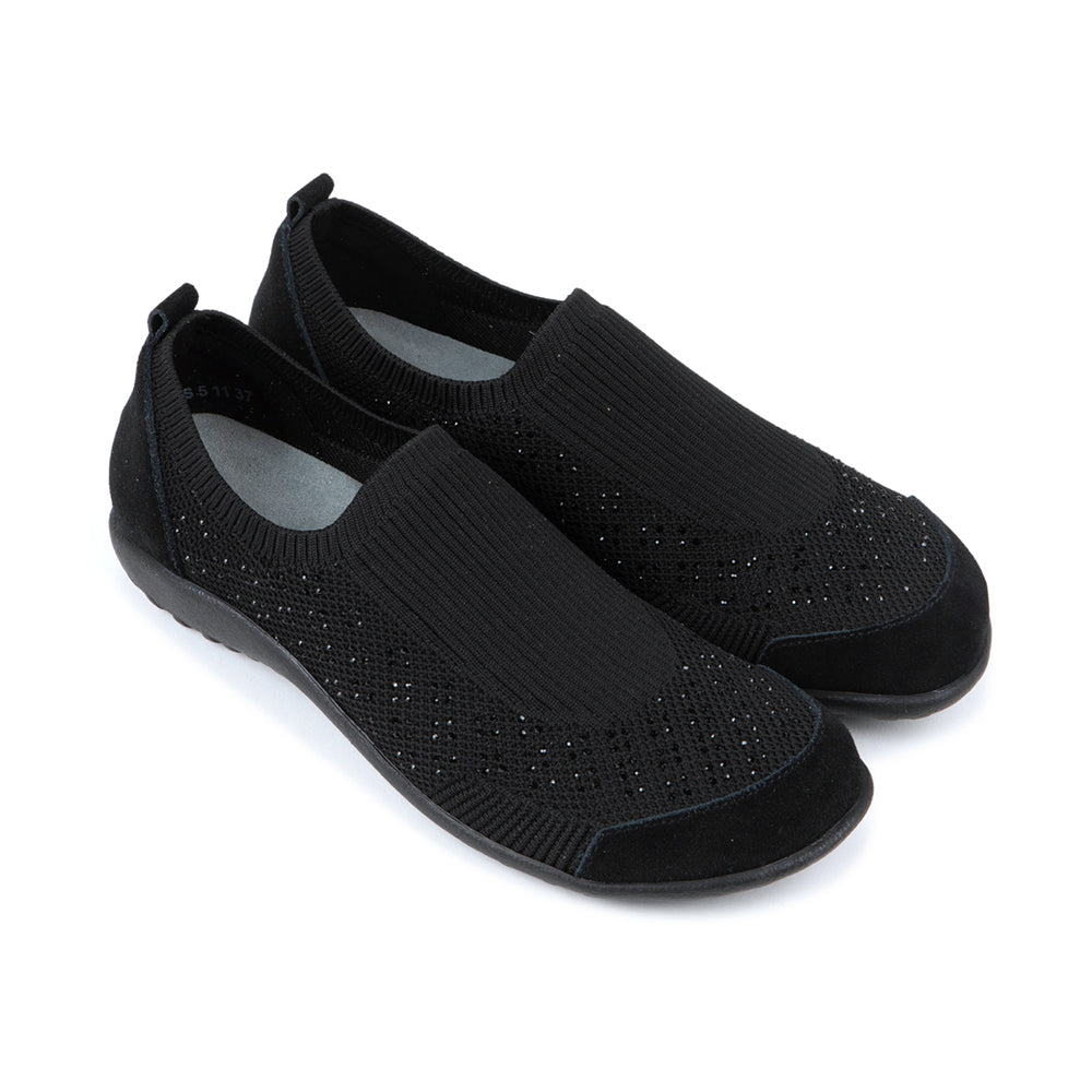 Naot Reo Sporty Knit Slip On Mesh Sneaker 