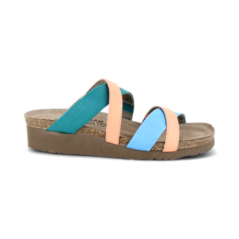 Naot Roxanna Sandal (4011) Womens Shoes Sky Blue/Aqua/Peach
