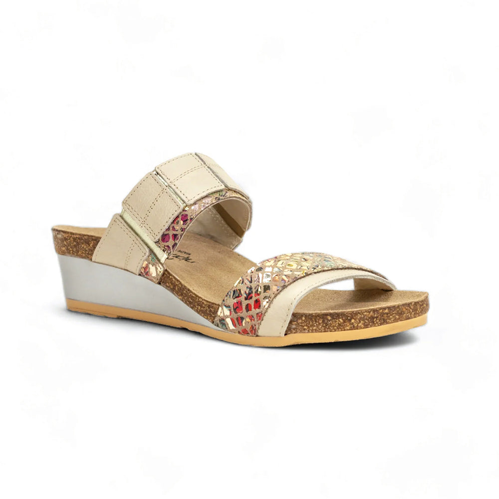 Ivory/Golden Floral