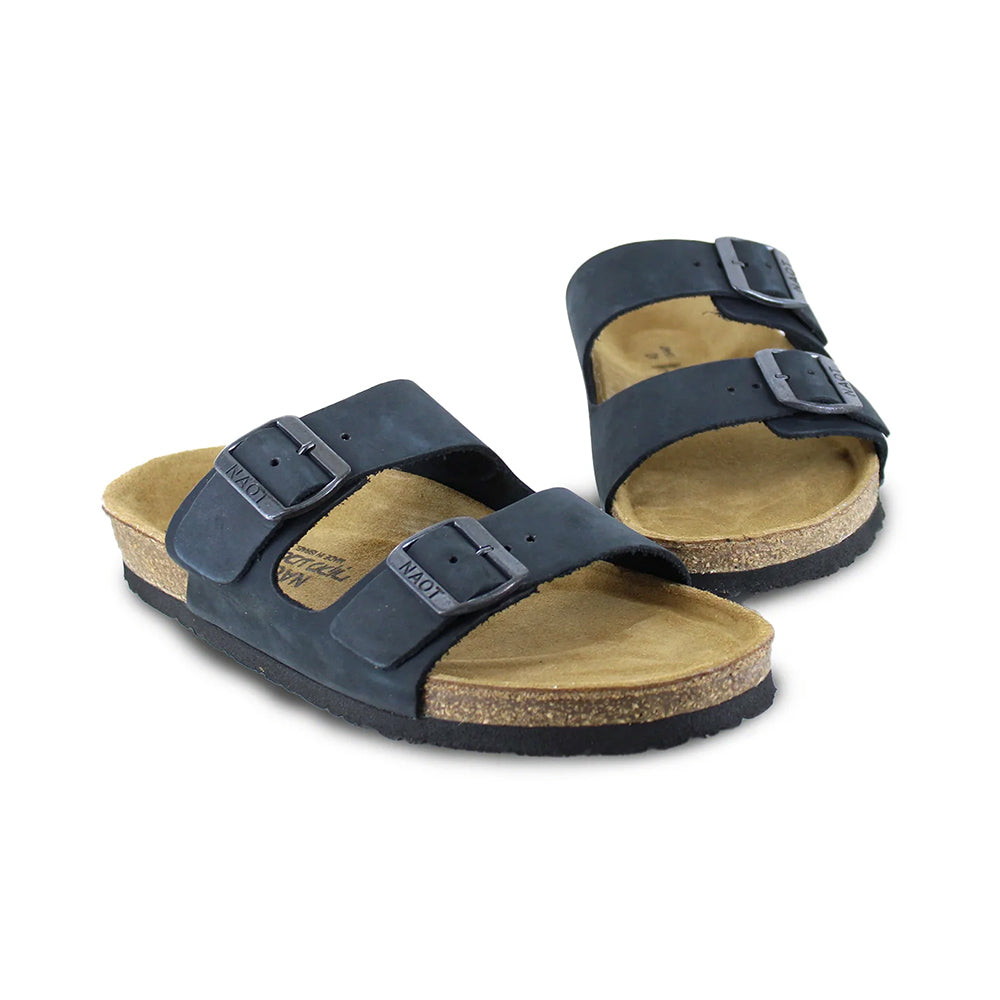 Naot Santa Barbara (7500) - Black Nubuck Womens Shoes