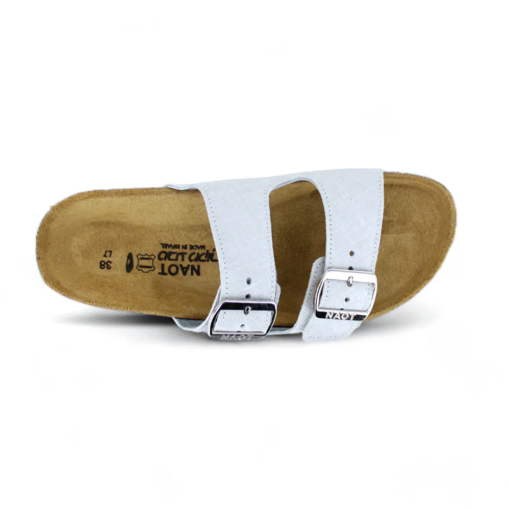 Naot Santa Barbara (7500) - Grey Linen Womens Shoes