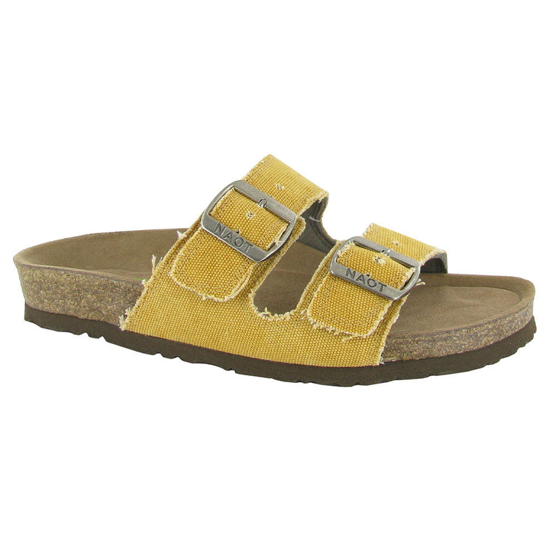 Naot Santa Barbara Vegan (8300) Womens Shoes Yellow Canvas