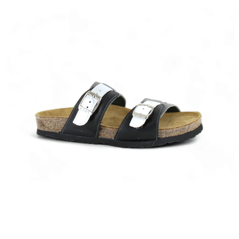 Naot Santa Cruz Women's (7296) BLK GRAY SILV WHT COM