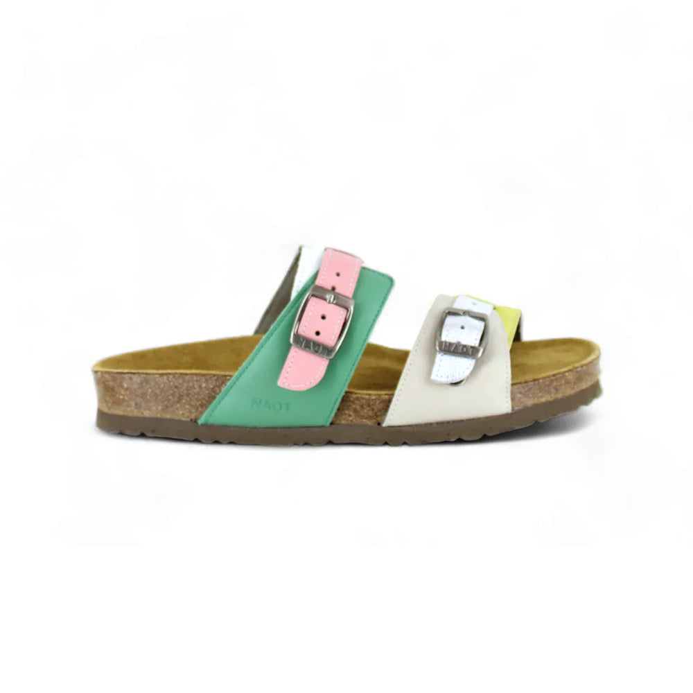 Naot Santa Cruz Women's (7296) JADE IVORY-WHT LIME