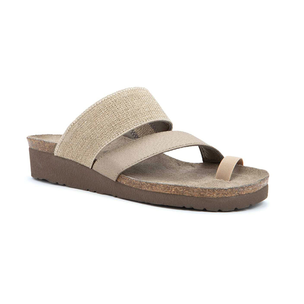 Naot Sia Womens Shoes BEIGE/BEIGE ELASTIC
