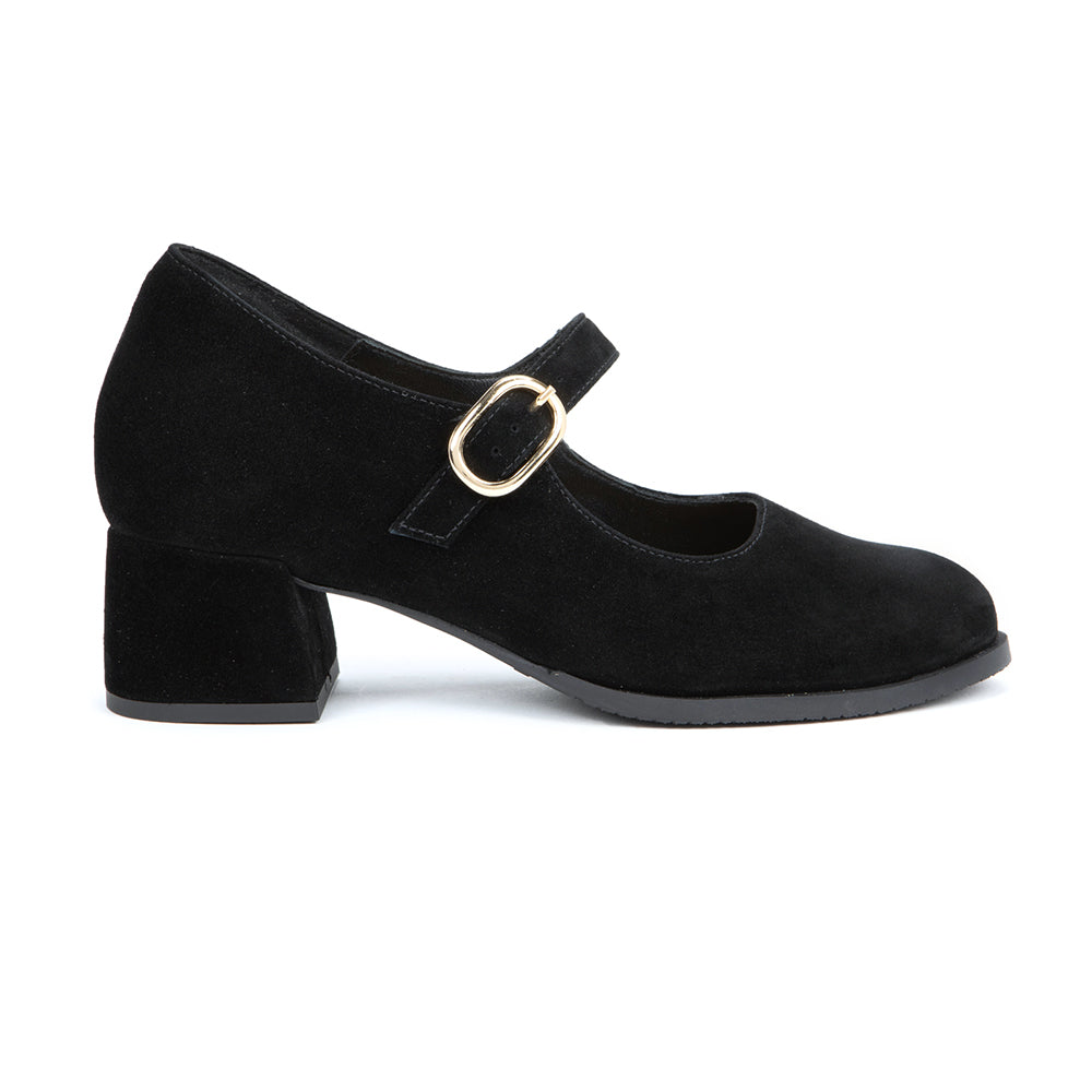 Naot Simile Womens Shoes BLACK NOIR SUED