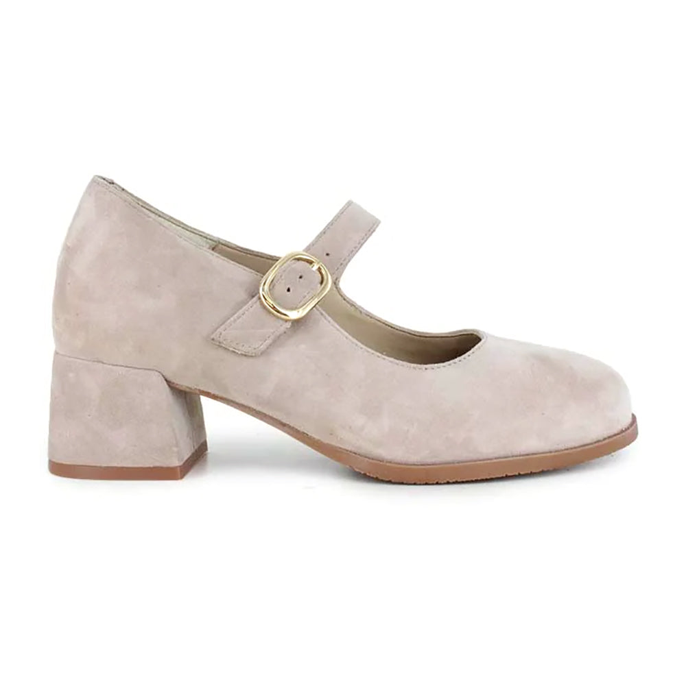 Naot Simile Womens Shoes MINK BEIGE SUEDE