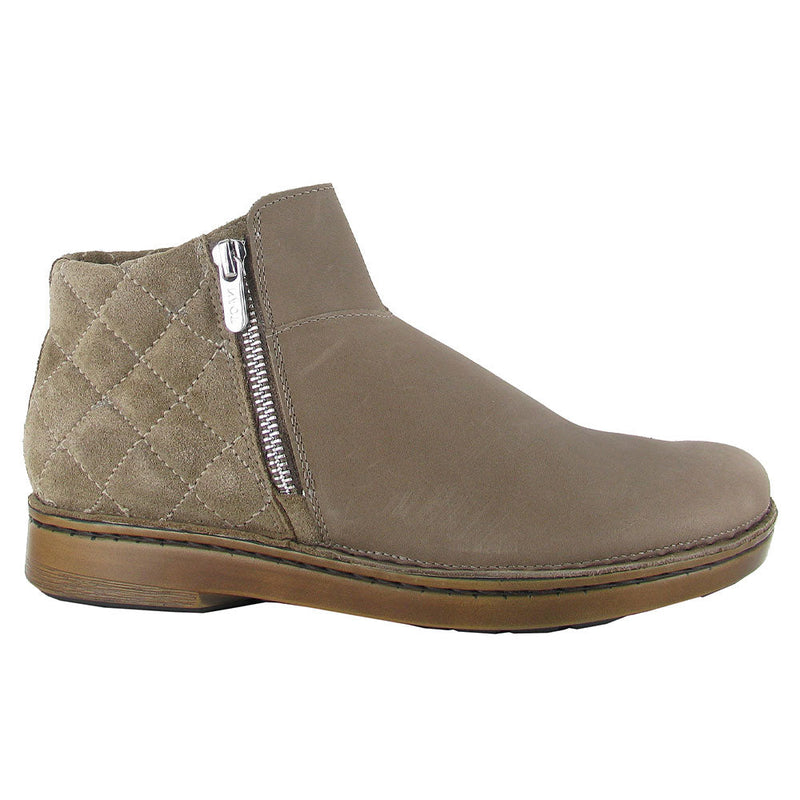 Naot Sintra Bootie (17575) Womens Shoes SRD Bark Nubuck/Almond Suede