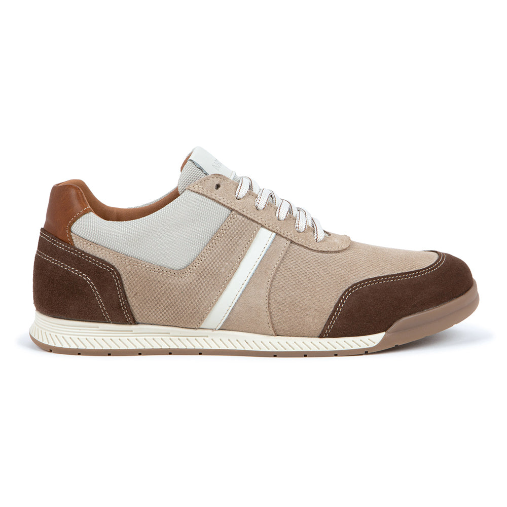 Naot Spin Sporty Lace Up Mens Suede and Mesh Sneaker 