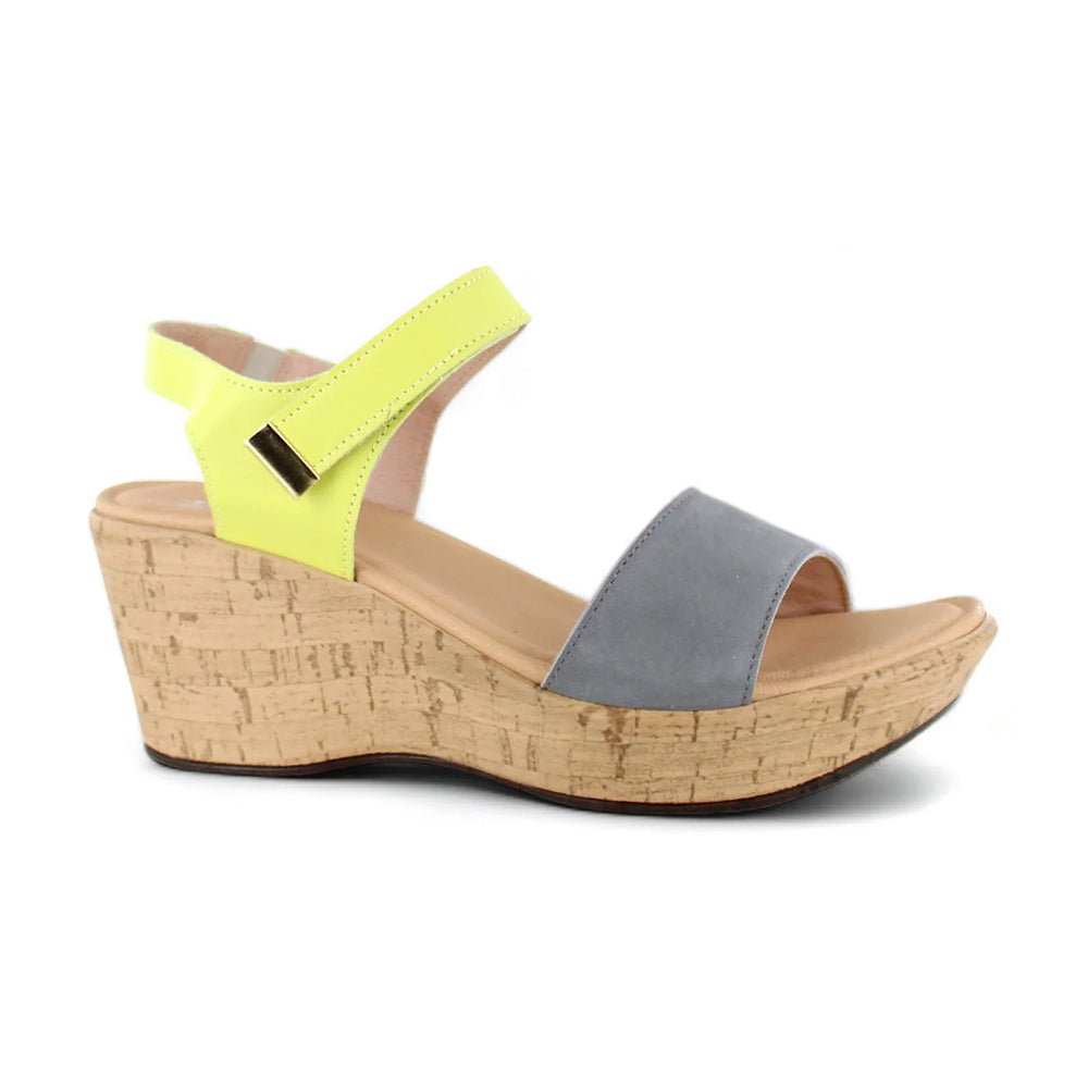 Naot Summer Women's Nubuck Leather Back Strap Wedge | Simons Shoes