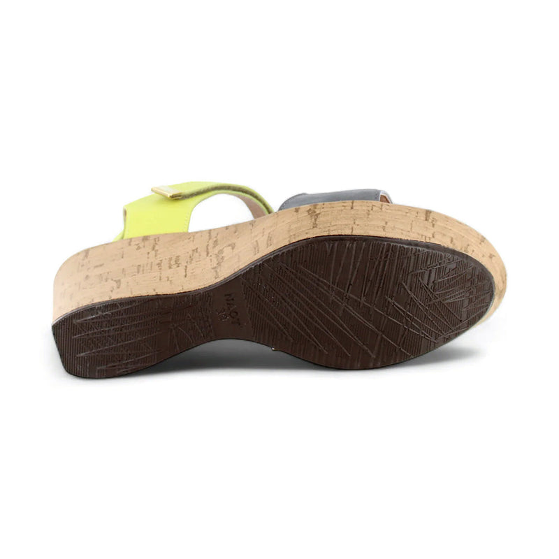 Naot Summer Women's Nubuck Leather Back Strap Wedge | Simons Shoes