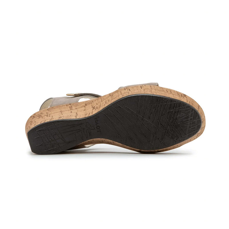 Naot Summer Women's Nubuck Leather Back Strap Wedge | Simons Shoes