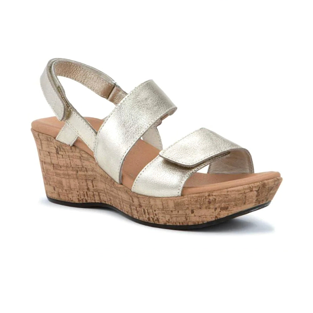 Naot Sunrise Sandal Womens Shoes Radiant Gold Leather