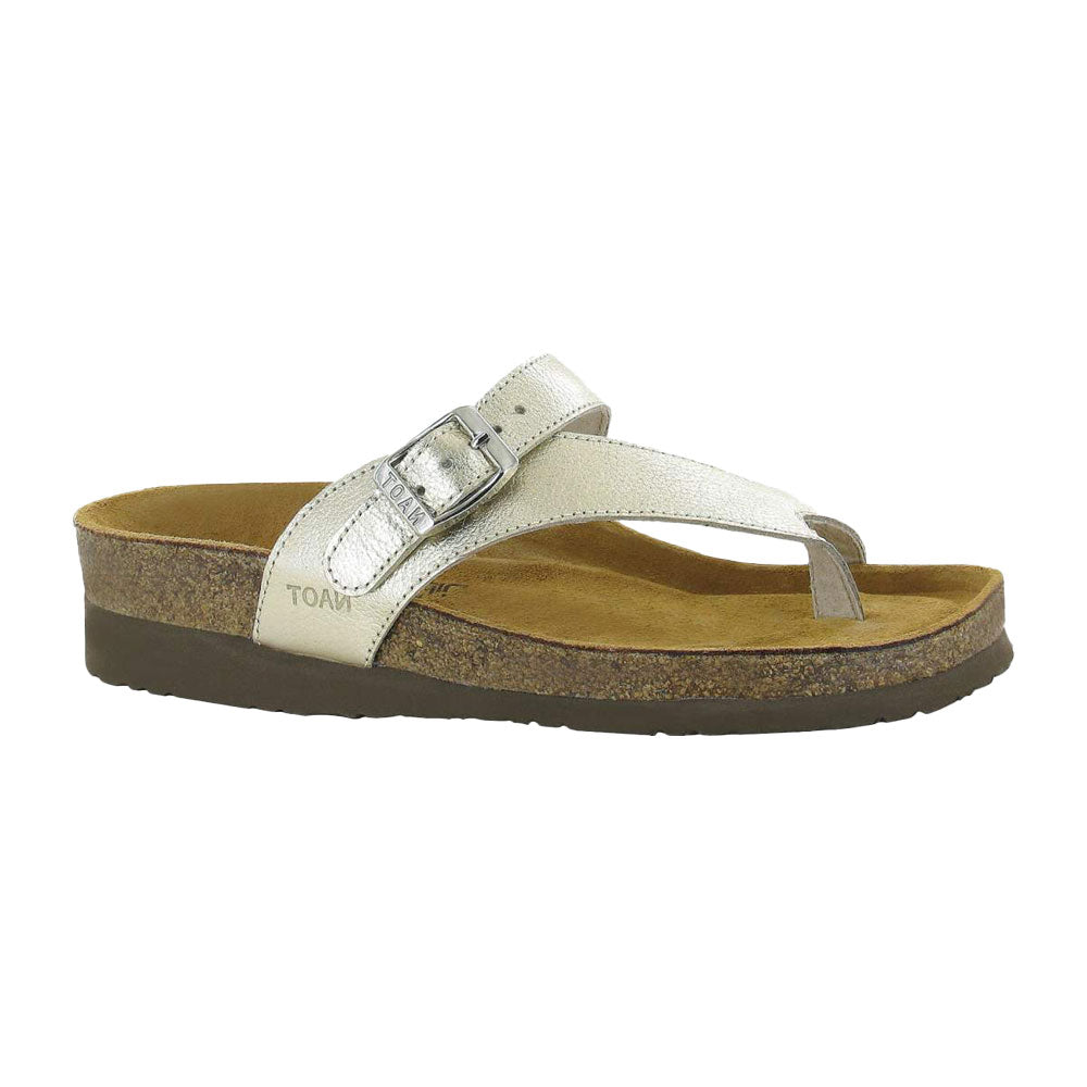 Naot Tahoe Sandal (7700) Womens Shoes Radiant Gold Leather