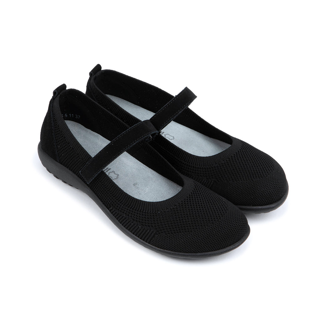 Naot Taranaki Mesh Mary Jane with Velcro Closure 
